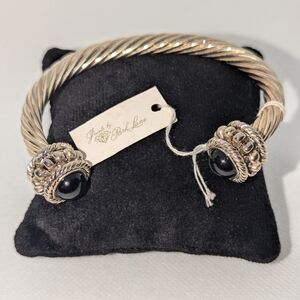 Park Lane Silver and Black Bracelet In D Yuram Style NWT
